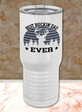 Best Buckin' Dad Proper Travel Tumbler