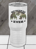 Best Buckin' Dad Proper Travel Tumbler