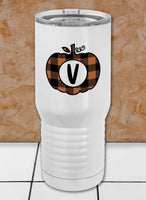 Fall Plaid Proper Travel Tumbler