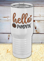 Fall Plaid Proper Travel Tumbler