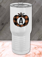 Fall Plaid Proper Travel Tumbler