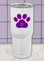 Mandala Dogs Proper Travel Tumbler