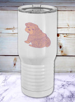 Mandala Dogs Proper Travel Tumbler