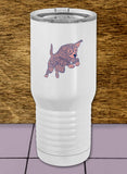 Mandala Dogs Proper Travel Tumbler