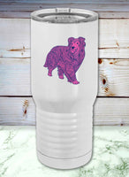 Mandala Dogs Proper Travel Tumbler