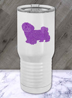 Mandala Dogs Proper Travel Tumbler