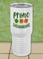 St. Patrick's Day Tumbler Proper Travel Tumbler