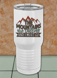 Summer Livin' Camp Proper Travel Tumbler