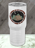 Summer Livin' Camp Proper Travel Tumbler