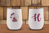 Pick of the Patch Personalized Stemless Wine Tumbler