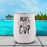 Adult Sippy Cup Personalized Stemless Wine Tumbler