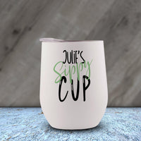 Adult Sippy Cup Personalized Stemless Wine Tumbler