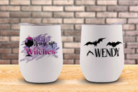 Wicked Wine Personalized Stemless Wine Tumbler