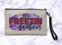 Sassy Spirit Linen Zipper Bag