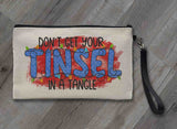 Sassy Spirit Linen Zipper Bag